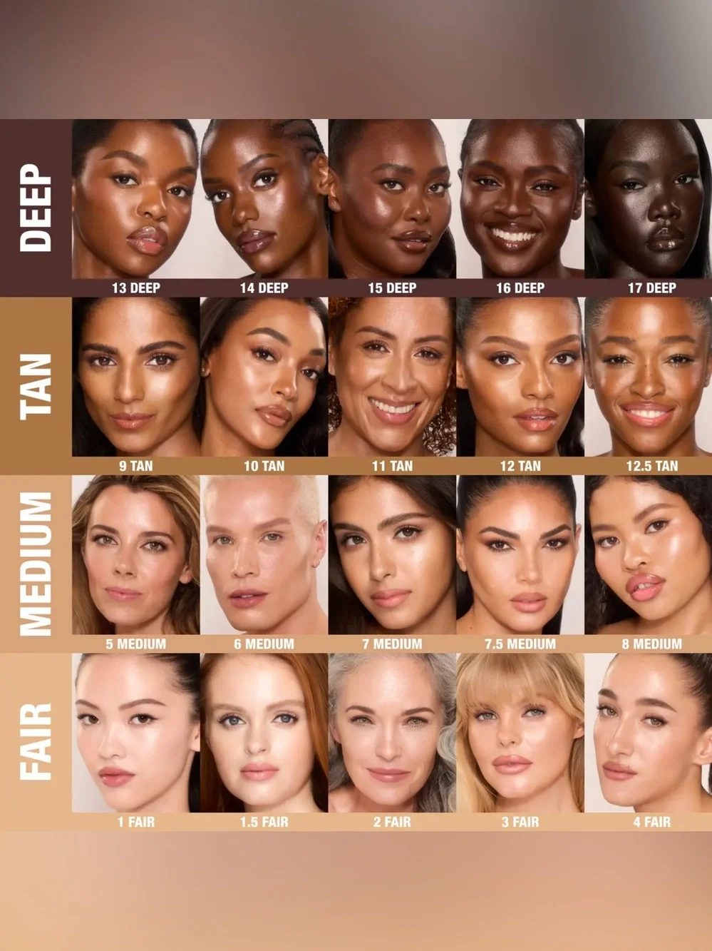 Fall Glow Charlotte Tilbury Unreal Skin Glow Sheer Hydrating Tint 10 Medium Tan